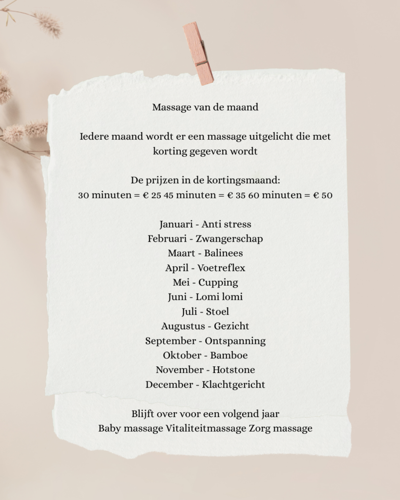 Massage Van De Maand Het Bijdehandje 1 819x1024